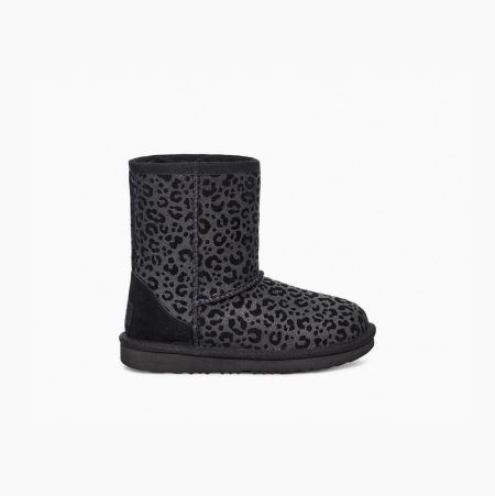 UGG Classic II Glitter Leopard - Boots Småbarn - Svart (NO-C144)